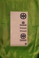 Kawasaki Motorrad Logo Sticker Aufkleber, kostenloser Versand Bayern - Dirlewang Vorschau