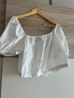 Crop Bluse Baumwolle weiß H&M XXL neu Stuttgart - Bad Cannstatt Vorschau