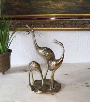 Messing 3er Kranich Reiher Vogel Figur Deko Vintage Mid Century Berlin - Mitte Vorschau