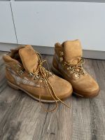 Oldschool Original timberland boots in beige Düsseldorf - Benrath Vorschau