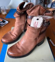 A.S.98 Airstep Leder Stiefelette 38 OVP Used Look Fb. congnac Frankfurt am Main - Westend Vorschau