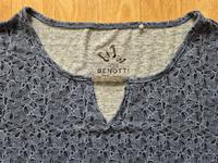 [BIETE] - Damen-LA-Shirt blau gemustert Gina Benotti Gr. 44/46 Sachsen-Anhalt - Halle Vorschau