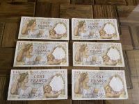100 Francs Banknoten Frankreich 1940 Hessen - Hofheim am Taunus Vorschau