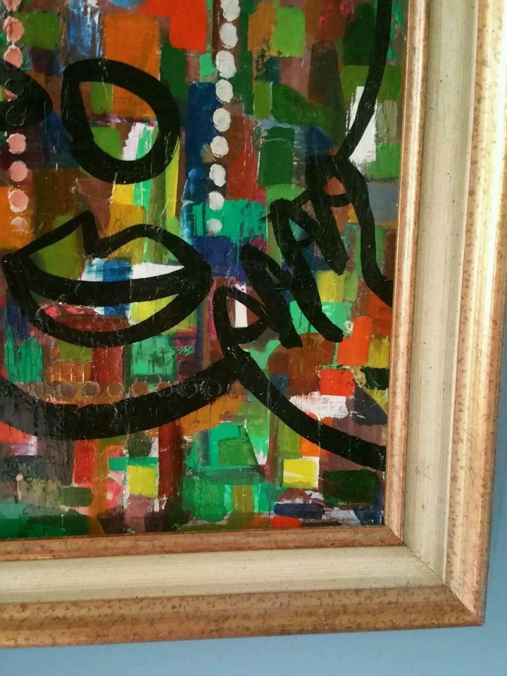 Peter Robert Keil Junge Wilde Abstrakte Composition Palma 1972 in Berlin