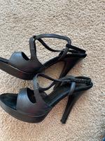 Sandalen Riemchen Sandaletten High-Heel Esprit 38 schwarz Plateau Bayern - Landshut Vorschau