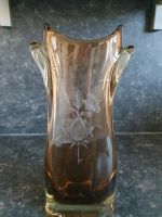 Vase, Böhmisches Bleikristall,  braun Niedersachsen - Sassenburg Vorschau