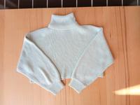 Crop Strick-Pullover Gr S/M 36/38 H&M hellgrün Damen (Roll)Kragen Hessen - Reinhardshagen Vorschau
