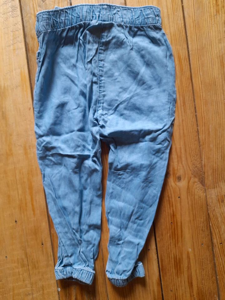 Denim Jogger 92 Mädchen Kleinkinder TOP Sommer in Kiel