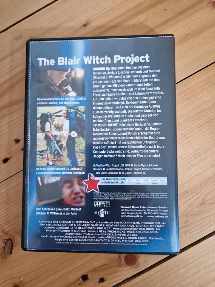 DVD  - The Blair witch Project in Rüsselsheim