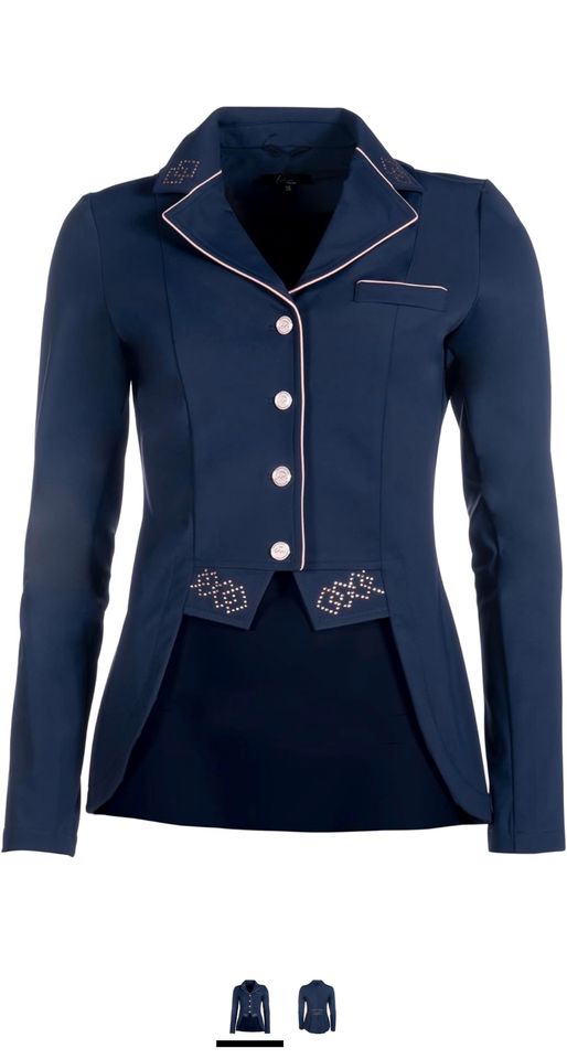 HKM Kurzfrack Turnierjacket Audrey navy NEU Größe 40 in Leonberg