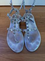 Konstantin Starke Sandalen Silber Gr.39 München - Bogenhausen Vorschau
