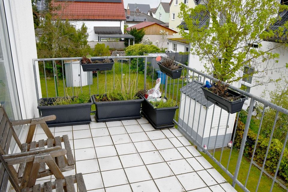 **RESERVIERT** Attraktive Maisonettewohnung mit Balkon und Pkw-Stellplatz in Griesheim