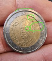 2 euro münze 2001 Spanien fehlprägung Berlin - Neukölln Vorschau