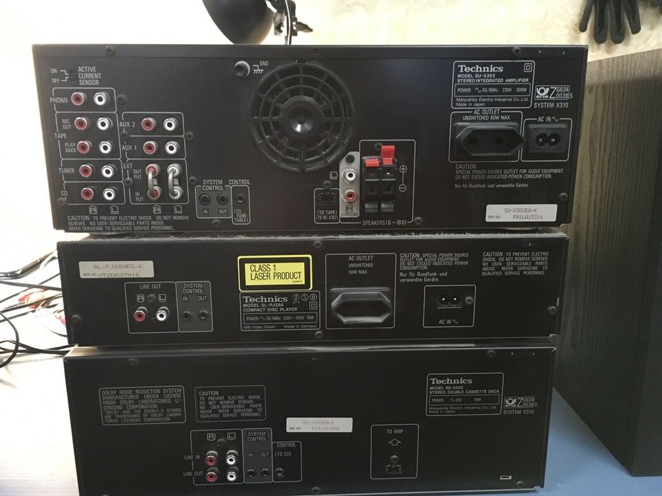 Technics Anlage New class A (M20) Model SL—PJ 28A in Flintbek