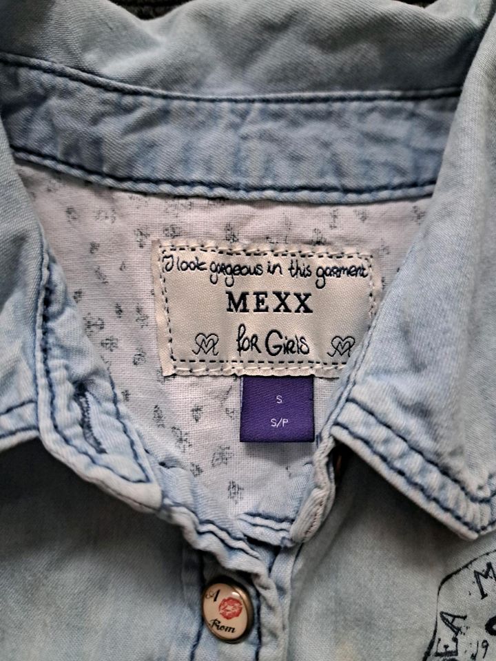 Meex Bluse Jeans 98 Neuwertig in Berlin