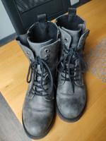 Stiefeletten Damen grau Gr. 36 Mustang Herbst Schuhe Stiefel Saarland - St. Wendel Vorschau