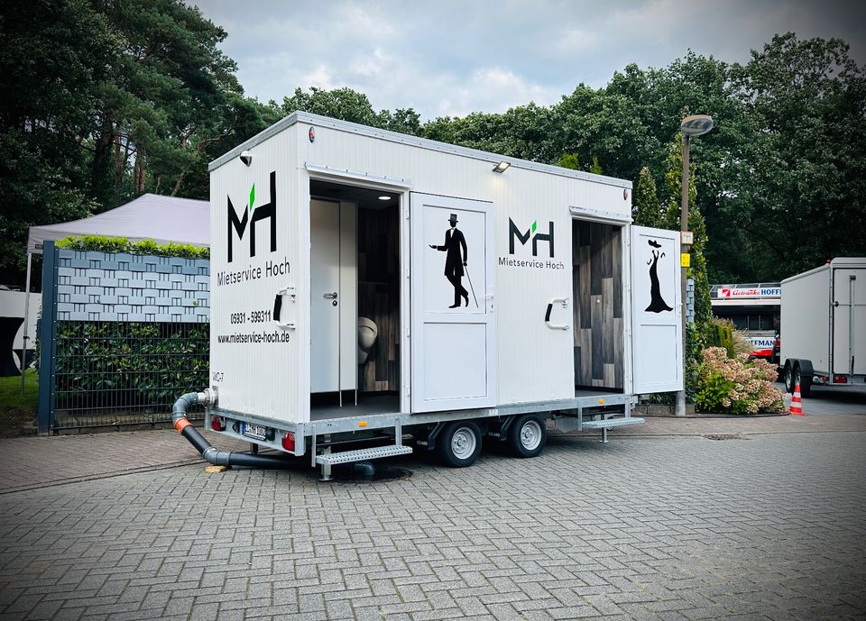 Top moderne Toilettenwagen in verschiedenen Größen in Meppen