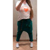 Made in Italy Haremshose Jogpant Baggy Boyfriend Style lässig ML Bayern - Michelau i. OFr. Vorschau