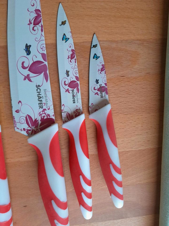 Messer Messerset Kochen Küche Backen Schäfer 5-teilig in Möckmühl