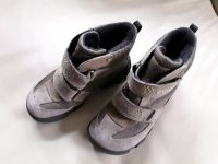 Ecco Jungen Leder Schuhe Stiefel Gr.27 taupe Klettverschluss Niedersachsen - Osloß Vorschau