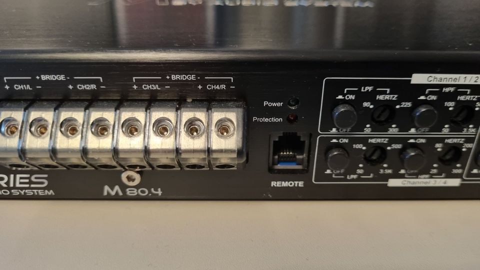 Audio System M80.4 SERIES Verstärker 4-Kanal / 4x80Watt bei 4 Ohm in Hamburg