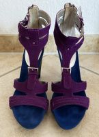 Elegante Sandalette, High Heels, Größe 37, violett/blau München - Trudering-Riem Vorschau