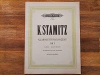 Notenheft Karl Stamitz Klarinette & Klavier Konzert Nr. 3 Bayern - Schwabach Vorschau