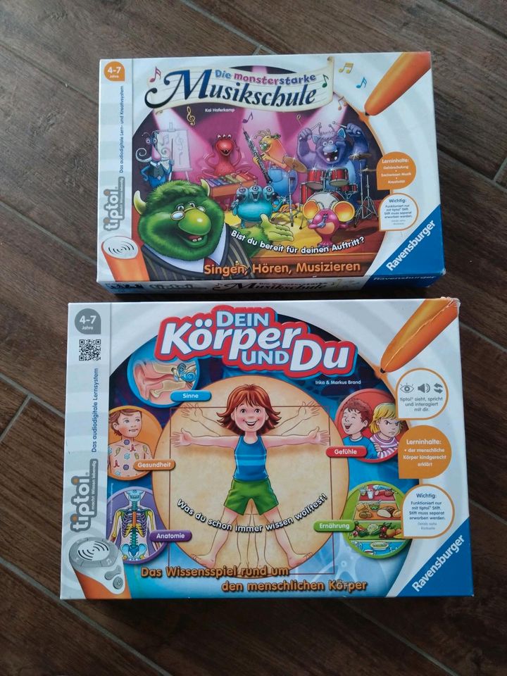 2 Tiptoi Spiele im Set in Dresden