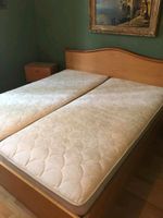Bett ohne Matratzen doppelbett massivholz goße schublade Bayern - Eggstätt Vorschau