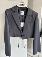 Zara Blogger Blazer cropped grau Gr. S Nordrhein-Westfalen - Dülmen Vorschau