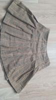H&M Beige Braun Karierter Rock Chemnitz - Kappel Vorschau