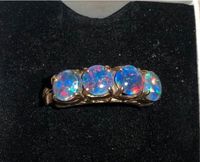 Opal Ring 8 K Australien Multi colour schwarzer 333 Opal Gold Baden-Württemberg - Bad Waldsee Vorschau