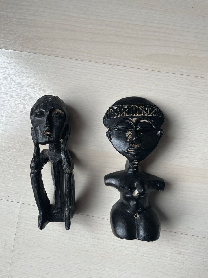 Ashanti Ghana Akuaba afrikanische Figur Fruchtbarkeitssymbol in Augsburg