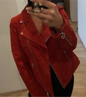 Jacke Wildlederjacke rot YESSICA Gr.36 Brandenburg - Falkensee Vorschau