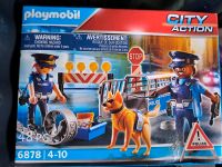 Playmobil 6878 Straßensperre Polizei OVP Bayern - Altdorf bei Nürnberg Vorschau