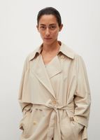 MANGO Mantel Nude Trenchcoat Beige Creme Jacke Nordrhein-Westfalen - Mülheim (Ruhr) Vorschau