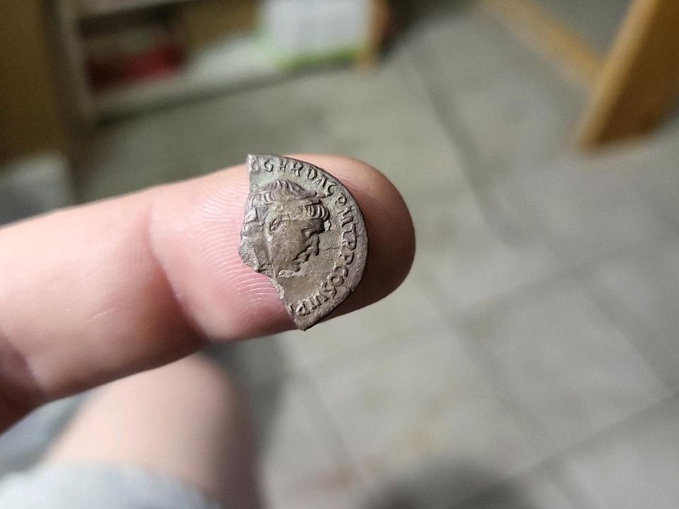 Römische Münze Silber denar in Overath