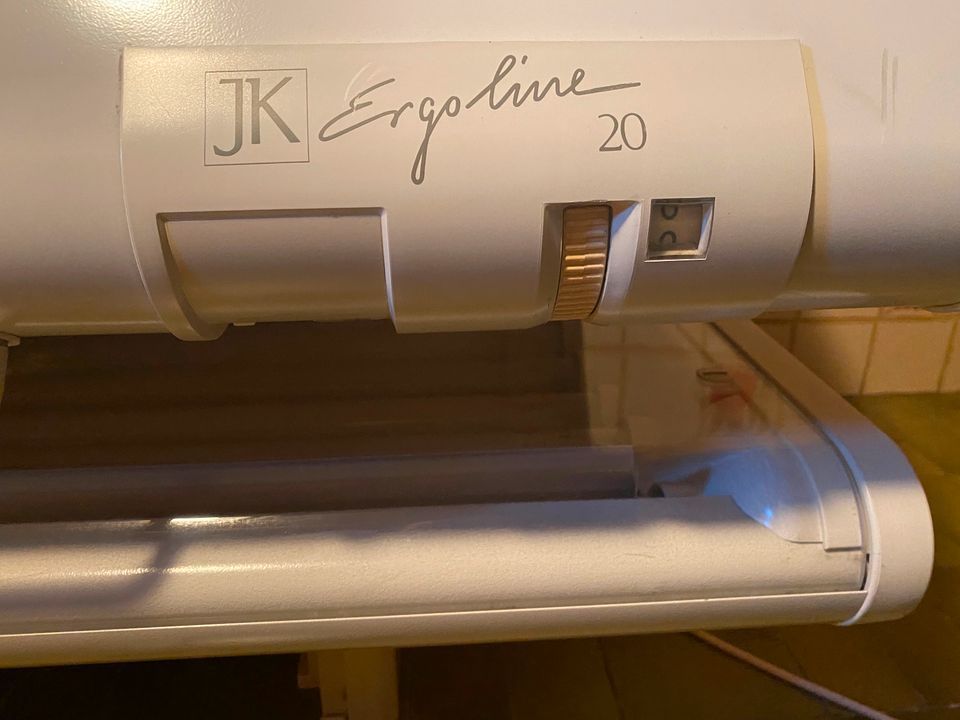 Solarium ergoline Jk 20 mit Gesichtsbräuner in Wassertrüdingen