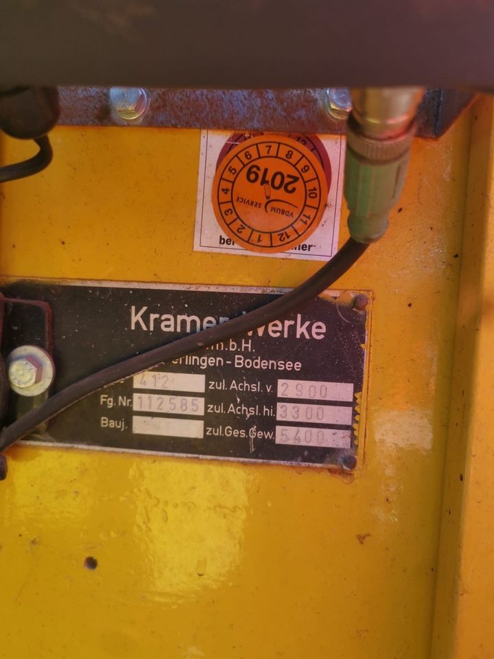 Kramer Radlader Typ 412 E ( Nettopreis € 10.900,- ) in Runkel