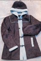 Winterjacke (Wildlederimitat) /Vero Moda/ Größe XL / dunkelbraun Niedersachsen - Munster Vorschau
