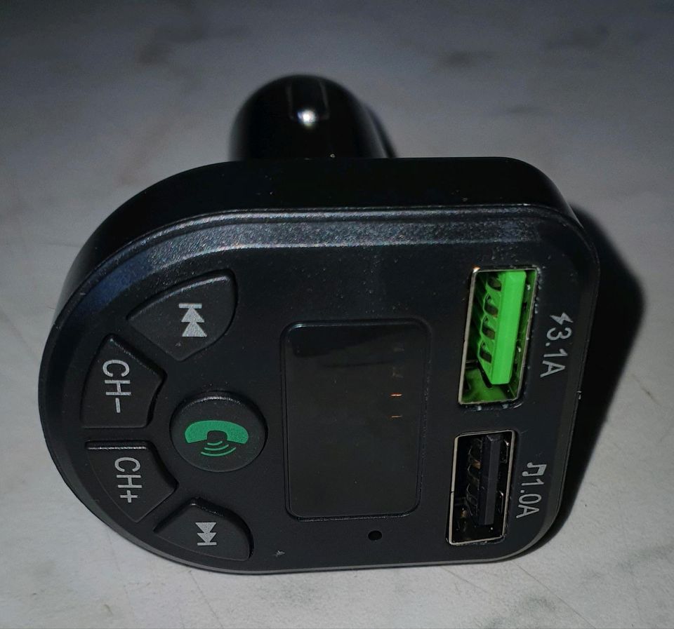 ❤️ FM Transmitter Bluetooth 2x USB Speicherkartenslot NEUWARE in Salzgitter