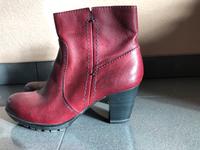 bordeauxrote Stiefeletten Gr.39 Sachsen - Wurzen Vorschau