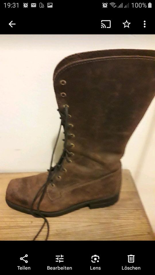 Vagabond Schnürstiefel Leder in Nürnberg (Mittelfr)