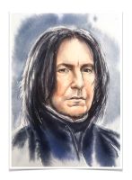 Postkarte Alan Rickman als Severus Snape, Serie Harry Potter Brandenburg - Potsdam Vorschau