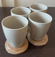 4 x Kosta Boda Becher mit 35 cl mit Eichendeckel Ash Grey Hessen - Kassel Vorschau