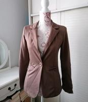 Madonna Blazer Basic Braun Maritim Streifen Muster Futter S 36 Hessen - Griesheim Vorschau