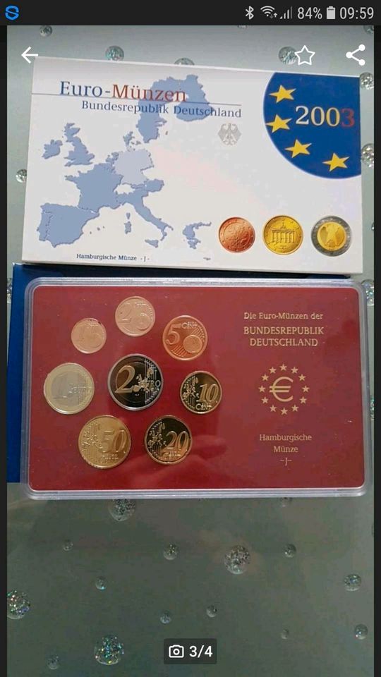 Euromünzen Polierte Platte Spiegelglanz in Leipzig