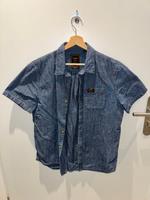 Blaues Jeanshemd Slim Fit Gr. L (eher M) von Superdry Bayern - Olching Vorschau