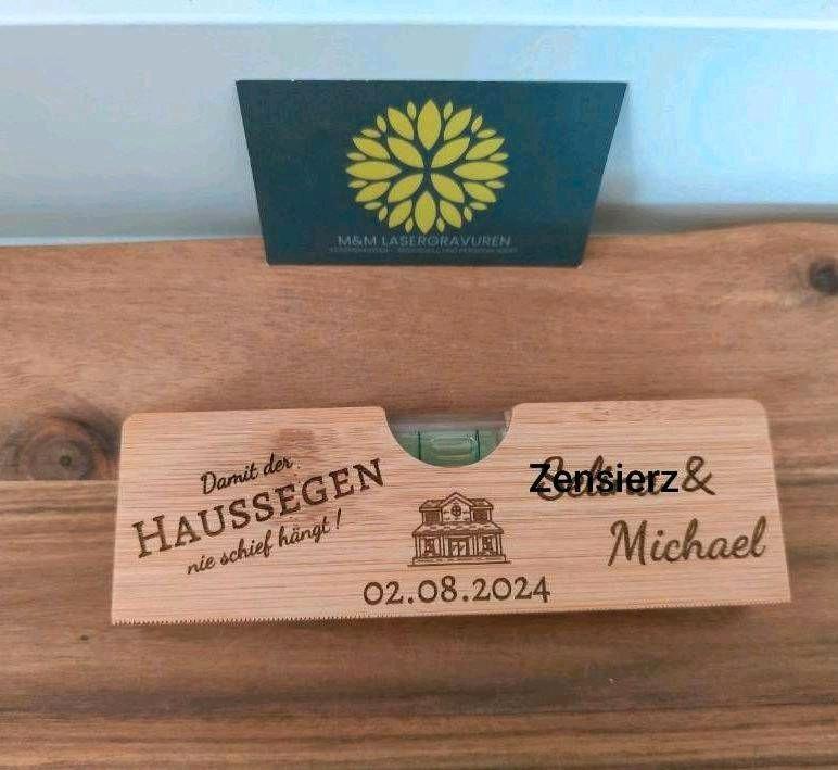 Wasserwaage, Flaschenöffner, Geschenk,personalisiert, Hochzeit in Papenburg