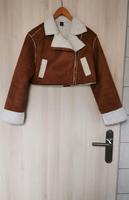 Shein Kurz Jacke Wildleder Jacke Design Fell Winter Gr XS 34 164 Bayern - Zapfendorf Vorschau